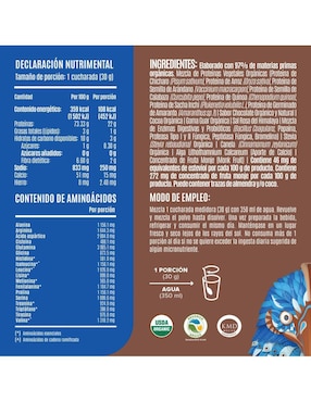 Proteína Vegetal Birdman Falcon Birdman sabor chocolate de 1.8 kg