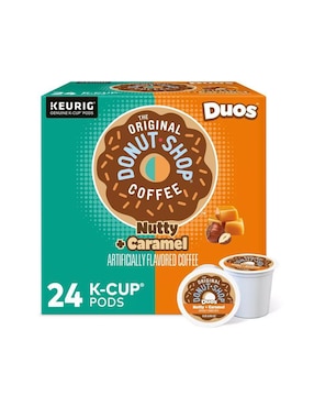 Cápsulas de café de nuez The Original Donut Shop Keurig 24 cápsulas