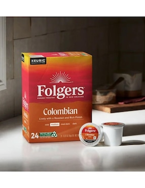 Cápsulas de café tostado Folgers Keurig 24 cápsulas