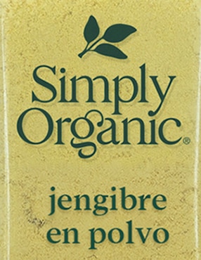 Jengibre en polvo Simply Organic
