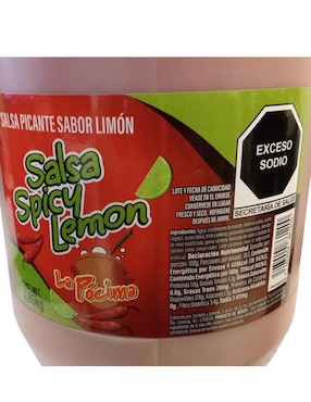 Salsa sabor limón La Pócima