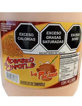 Aderezo sabor chipotle La Pócima