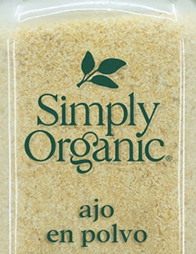 Ajo en polvo Simply Organic