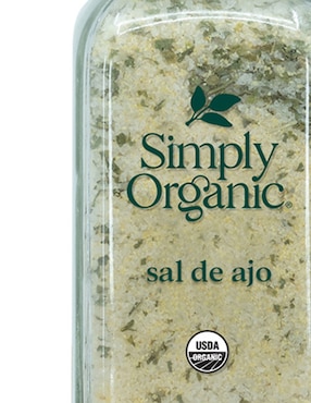Sal de ajo Simply Organic