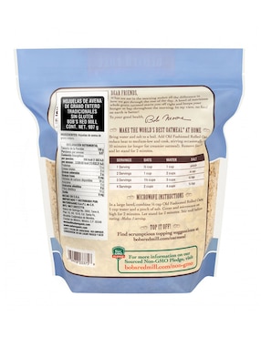 Cereal de hojuelas de avena Bob's Red Mill