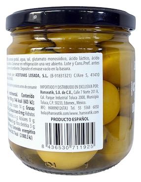 Conserva de aceitunas Losada