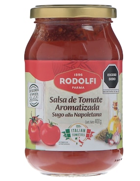 Salsa De Tomate Rodolfi Aromatizada Sugo Alla Napoletana