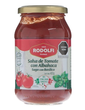 Salsa De Tomate Rodolfi Con Albahaca Sugo Con Basilico