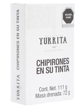 Calamares en su tinta Yurrita