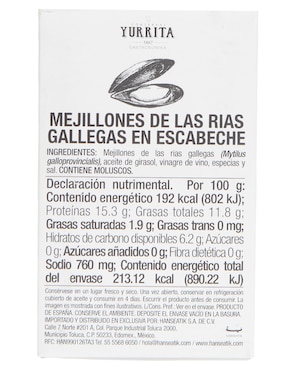 Mejillones Yurrita