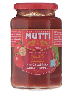 Salsa Pasta Sabor Tomate Mutti Con Pizzutello Tomatoes Y Clabrian Chilli Pepper