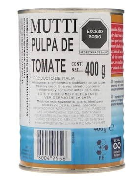 Salsa pasta sabor tomate Mutti Parma