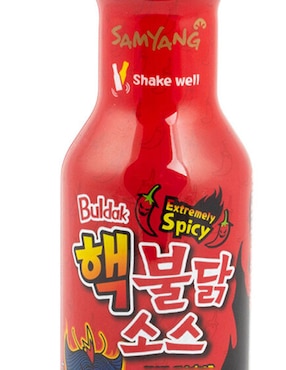 Salsa chile sabor extremadamente picante Buldak Samyang