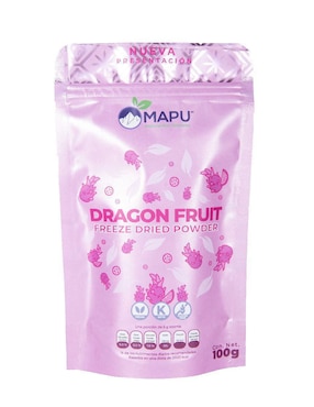 Bebida En Polvo Dragon Fruit De Pitahaya Mapu 100 G