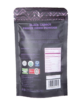 Bebida en polvo de zanahoria negra Mapu 60 g