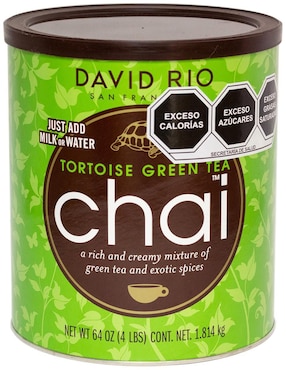 Bebida en polvo Tortoise de Chai David Rio 1.814 kg