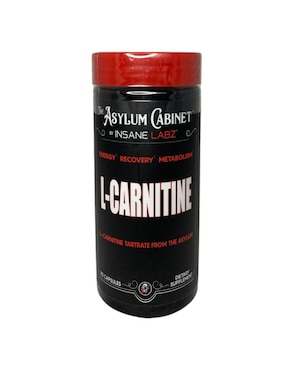 L-Carnitine Insane Labz Con L-carnitina Tartrate Sabor Natural 90 Cápsulas