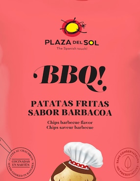 Bbq ! patatas fritas Plaza Del Sol 115 g