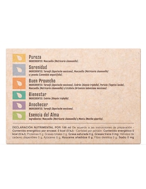 Té herbal en sachet Flor de la Paz 21.6 g