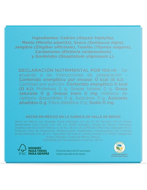 Té diferentes sabores en flores y frutas deshidratadas Flor de la paz 19.2 g