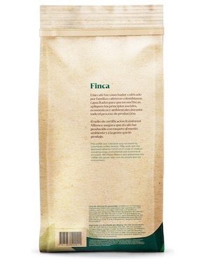 Café de grano sabor limonaria y kiwi de Colombia Juan Valdez 454 g