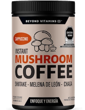 Café capuccino soluble sabor capuchino de México Beyond Vitamins 256.5 g
