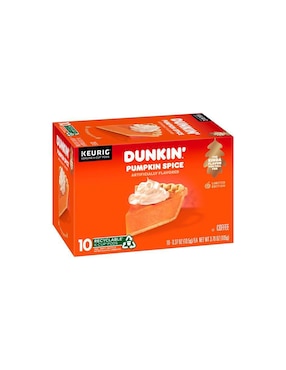 Cápsulas De Café De Especias Dunkin Keurig 10 Piezas