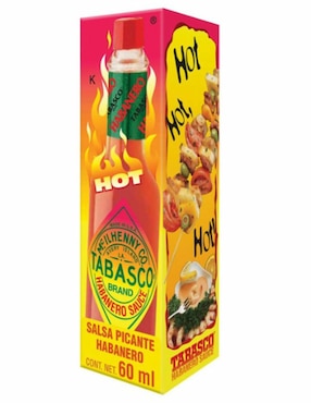Salsa parrillera sabor habanero Tabasco