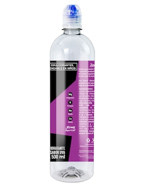 Agua alcalina Zoé Water sabor Uva