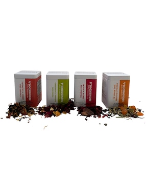 Set tisana diferentes sabores en flores y frutas deshidratadas Merendola 80 g