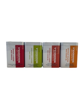 Set tisana diferentes sabores en flores y frutas deshidratadas Merendola 80 g