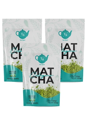 Té Matcha En Polvo Tea Spot 3 Piezas