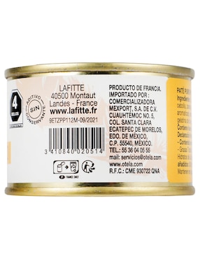 Paté puro pato Lafitte