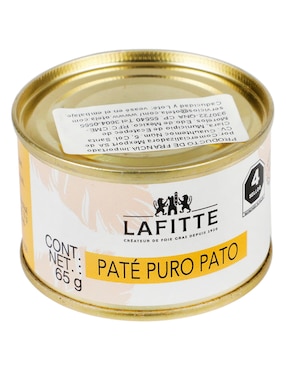 Paté puro pato Lafitte