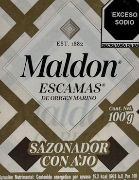Sazonador Maldon ajo