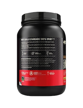 Gold Standard 100% Whey Optimum Nutrition con proteína de suero de leche sabor vainilla