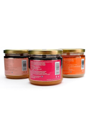 Kit de tres mieles 100% orgánicas. Miel floración de azahar, miel textura mantequilla y miel floración de varaduz Ceimayá