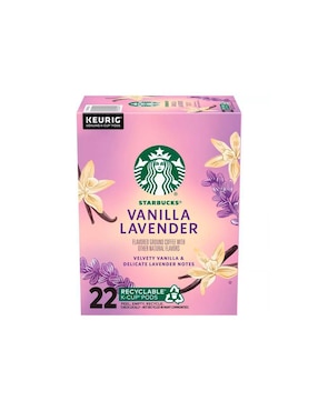Cápsulas de café de lavanda Starbucks Keurig 22 cápsulas