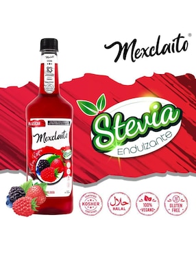 Jarabe de frutos rojos Mexclaito 1 L