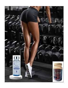 Set proteina gluteo Peptonas con proteína Whey y probióticos + Multivitaminico Peptogluteo Natural