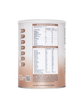 Proteína vegana en polvobaja en carbohidratos y libre de azúcar - con pre y probióticos Valara Nutrition sabor choco-avellana
