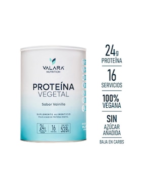 Proteína Vegana en Polvo Valara Nutrition sabor vainilla