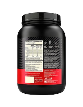 Optimum Nutrition Gold Standard 100% Whey con proteína de suero de leche sabor fresa