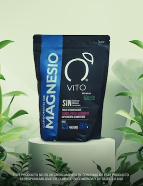 Carbonato de Magnesio VITO Vito - Vitaminas Totales con citrato de magnesio sabor fresa y arándano