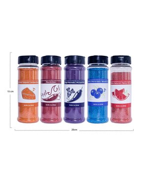 Set de sazonadores impremli sin familia o colección diferentes sabores
