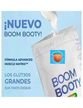 Boom Booty Colágeno Voluminizador de glúteos con péptidos Mesoestetic sabor fresa