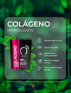 Colágeno Hidrolizado Puro Vito - Vitaminas Totales