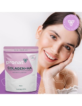 Kit de suplementos alimenticios Colágeno Hidrolizado + HA (500 Gr) - Pronat Pronat