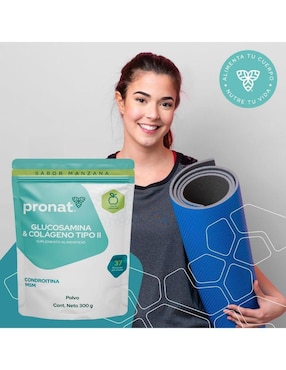 Kit de suplementos alimenticios Glucosamina & Colágeno Tipo 2 - Pronat Pronat
