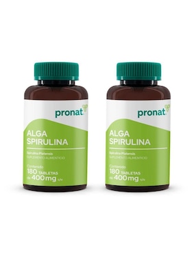 Kit de suplementos alimenticios Alga Spirulina Pronat